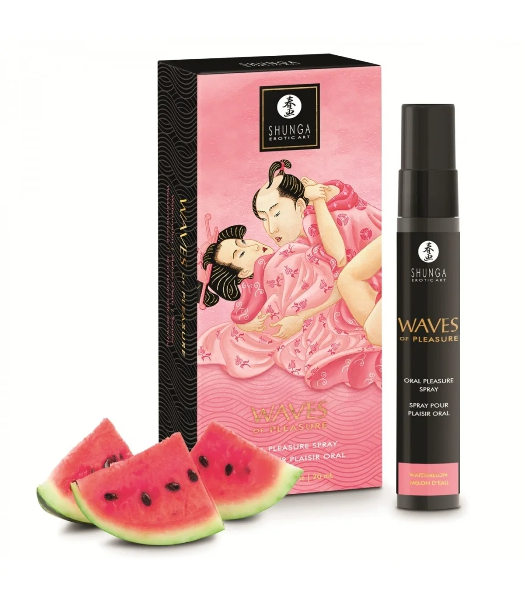 SHUNGA Erotic Art Spray SHUNGA pentru Sex Oral Aroma Pepene Verde 20 ml