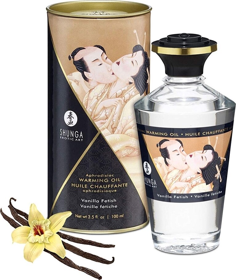 SHUNGA Erotic Art Ulei Afrodisiac Vanilla Fetish Cu Efect De Incalzire 100 ml