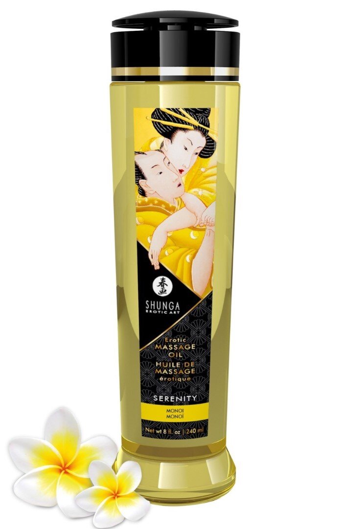 SHUNGA Erotic Art Ulei de Masaj Erotic Serenity Shunga Monoi 240 ml