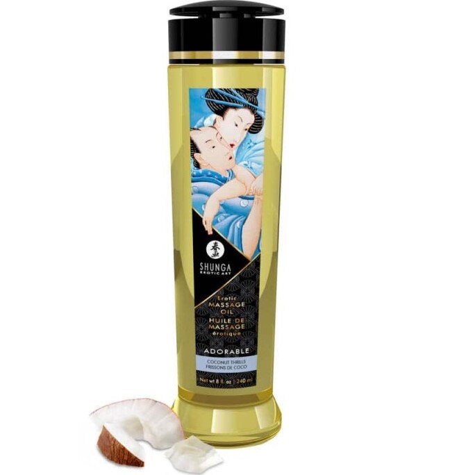SHUNGA Erotic Art Ulei de Masaj Shunga Adorable Aroma Cocos 240 ml