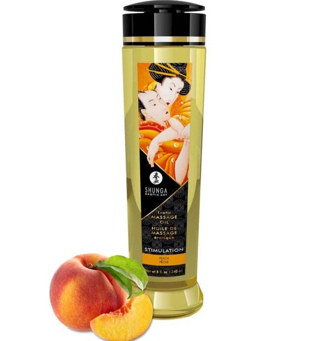 SHUNGA Erotic Art Ulei de Masaj Shunga Stimulation Aroma Piersica 240 ml