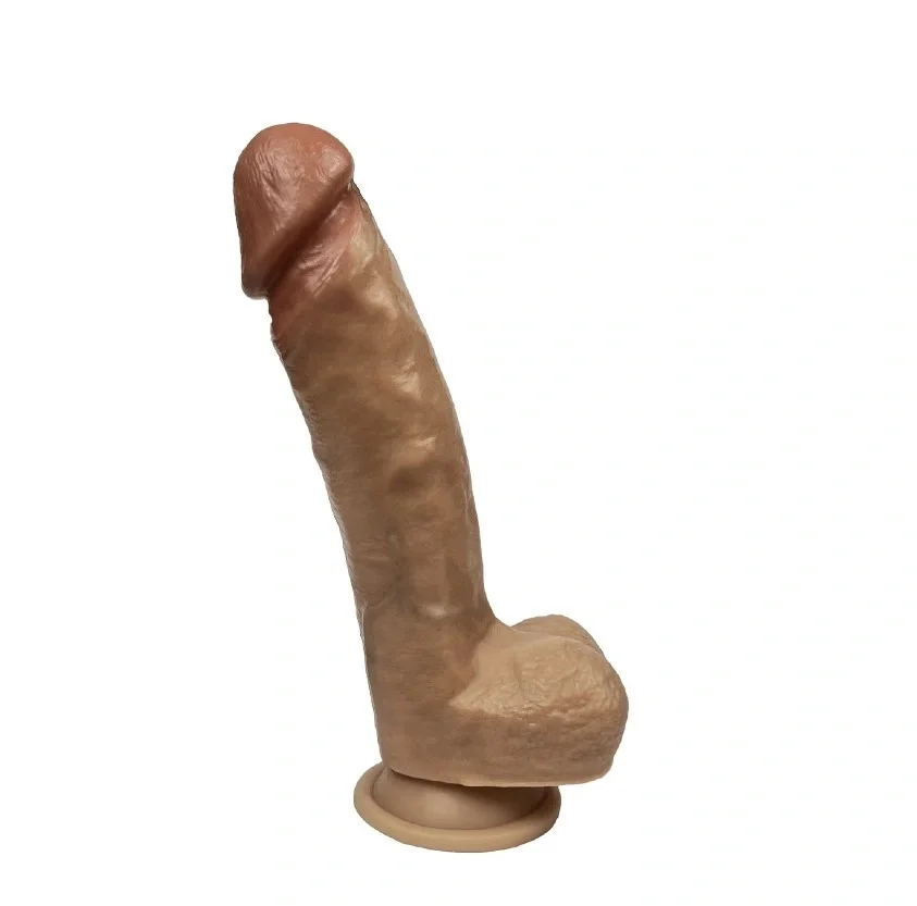 Silexd Dildo Realist Premium Real Skin Silicon Lichid Natural 21 cm