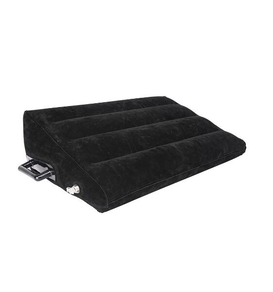 Sportsheets Perna Gonflabila Pivot pentru Pozitii Sexuale PVC Negru