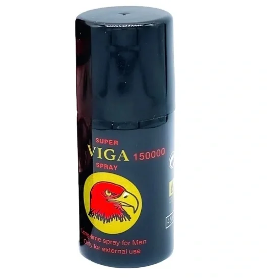  Spray Super Viga 150000 pentru Intarzierea Ejacularii Negru 45 ml