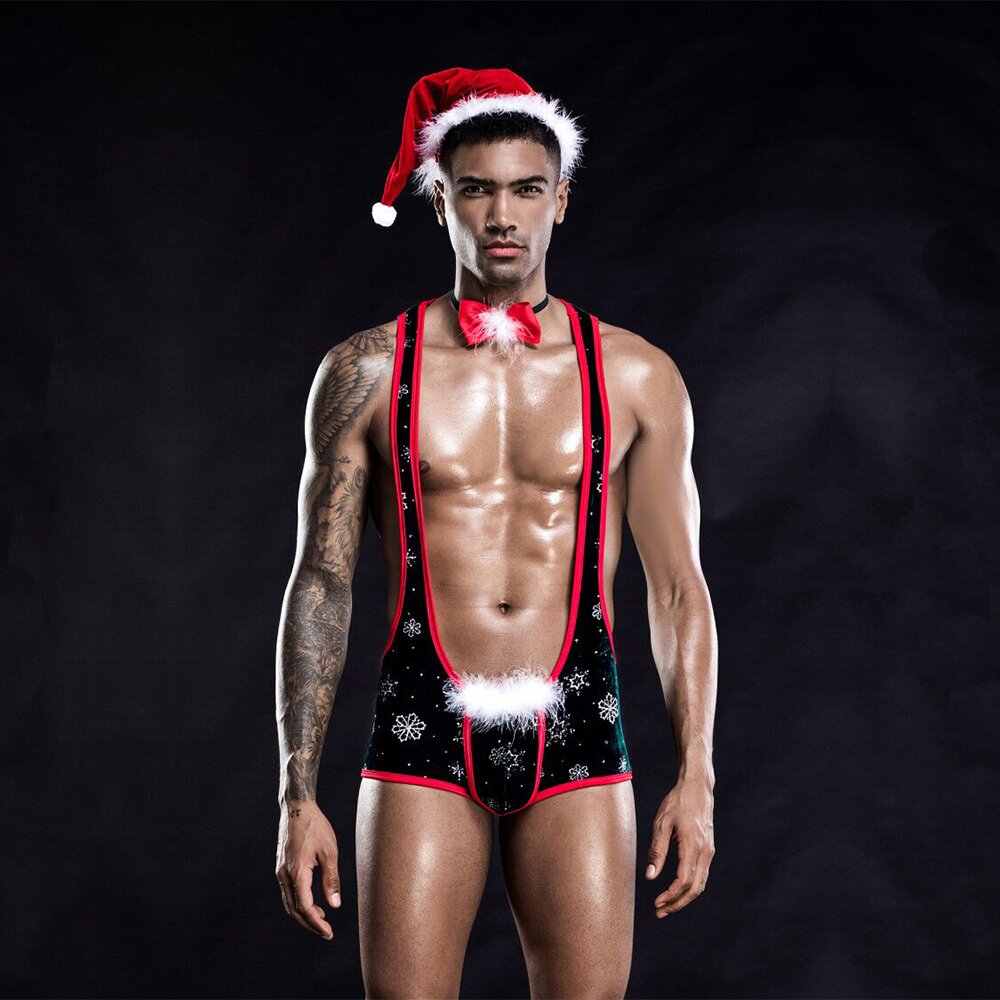 STD Costumatie Craciun Christmas Boy 3 Piese S/M