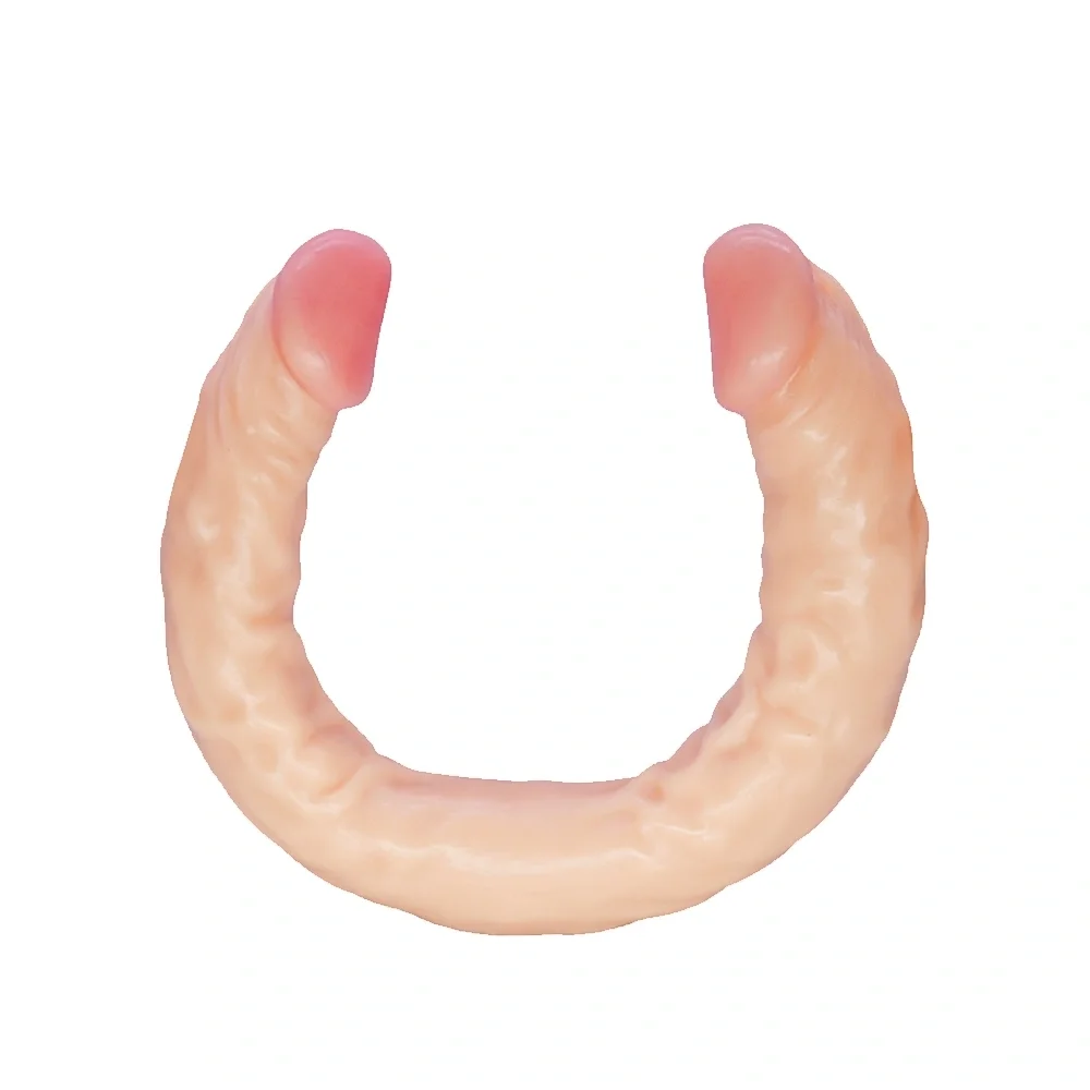 STD Dildo Dublu Realist PVC Natural 40.3 cm