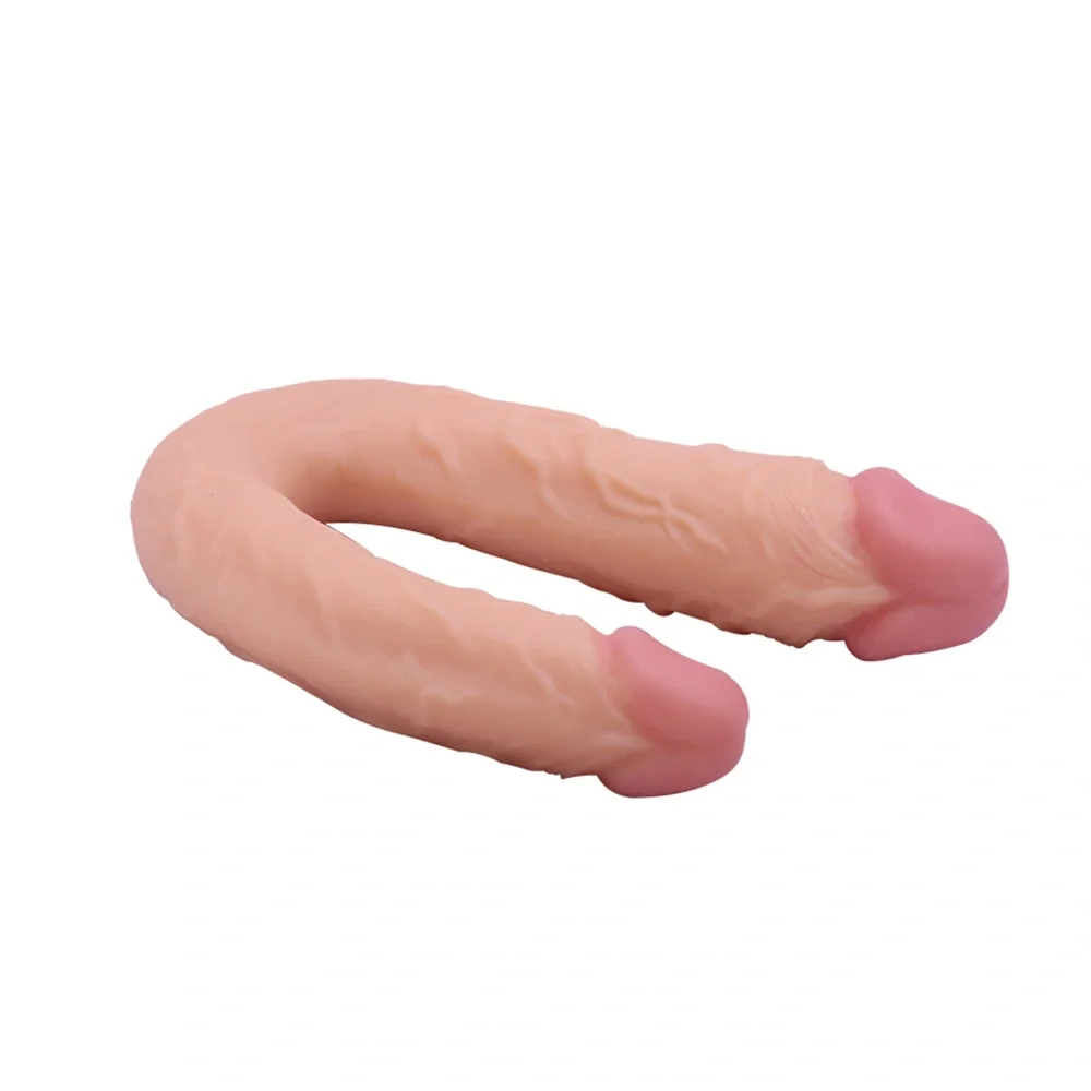 STD Dildo Dublu Realist Tommy PVC Natural 21.5 cm