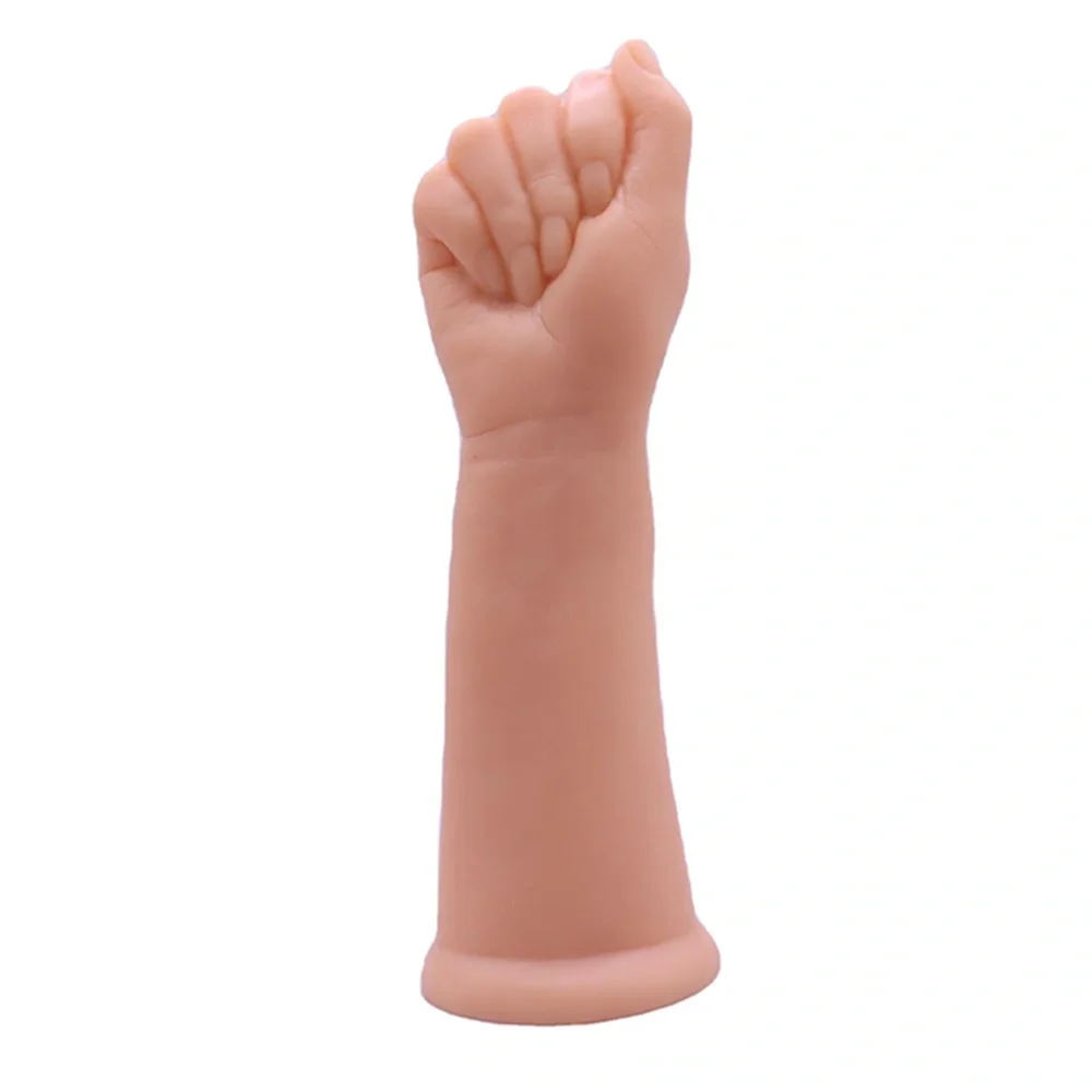 STD Dildo Fisting cu Ventuza PVC Natural 27.1 cm