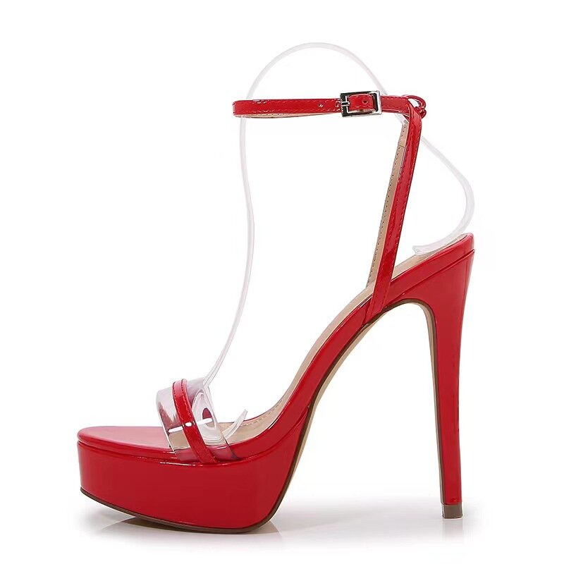 STD Sandale Elegante Rosii Size 38