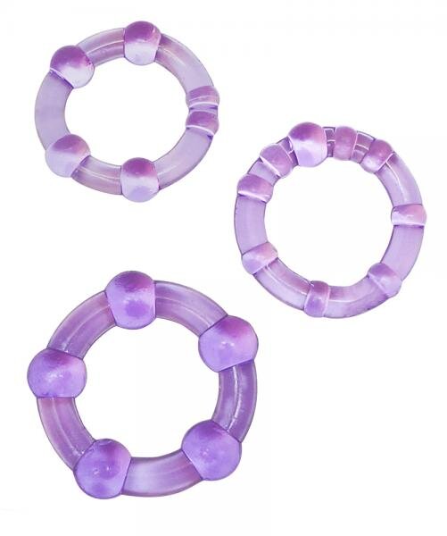 STD Set 3 Inele Erectie Rock Rings Mov