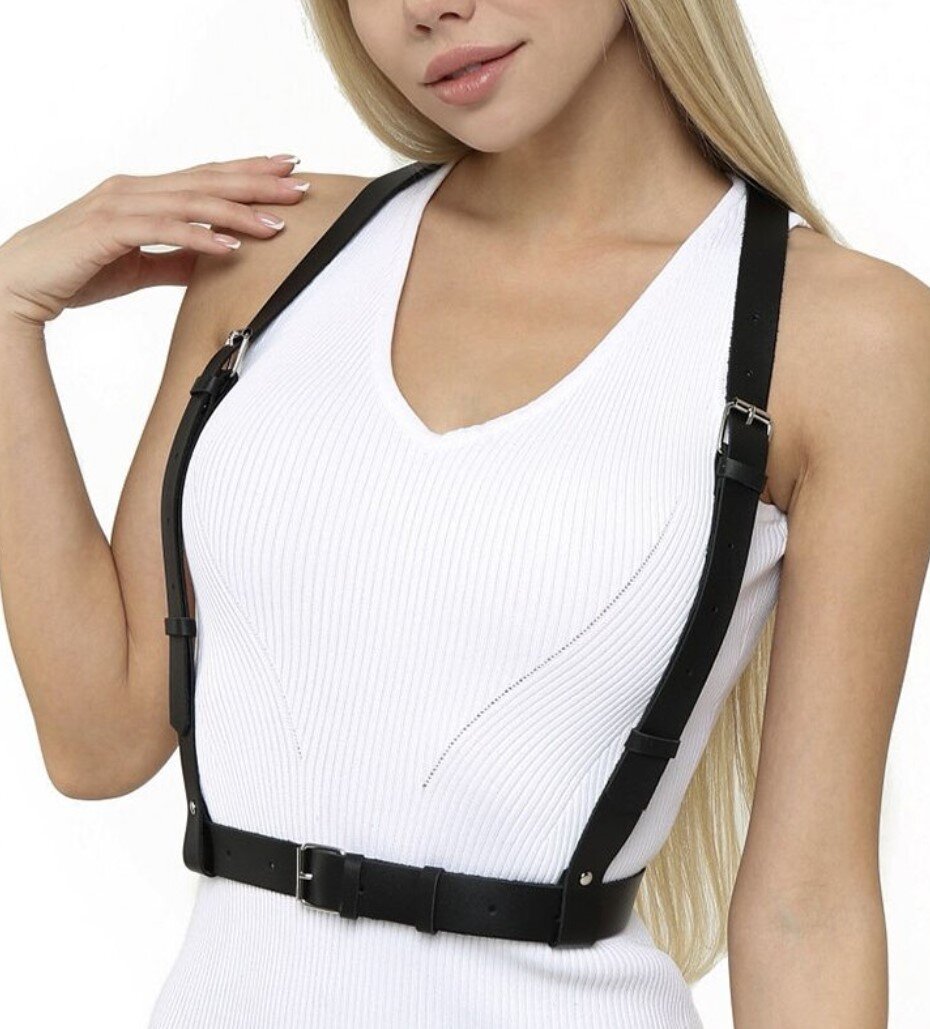 STD Sistem Harness Grunge Piele Ecologica OS
