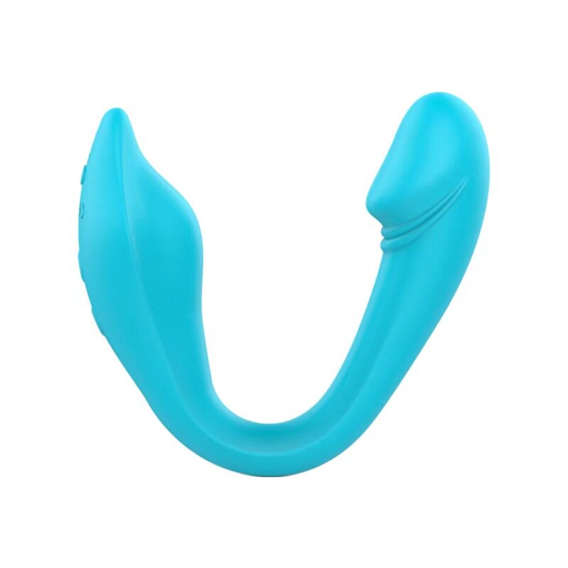 STD Stimulator Flexi Bluetooth Control Free App Silicon USB Albastru 20 cm