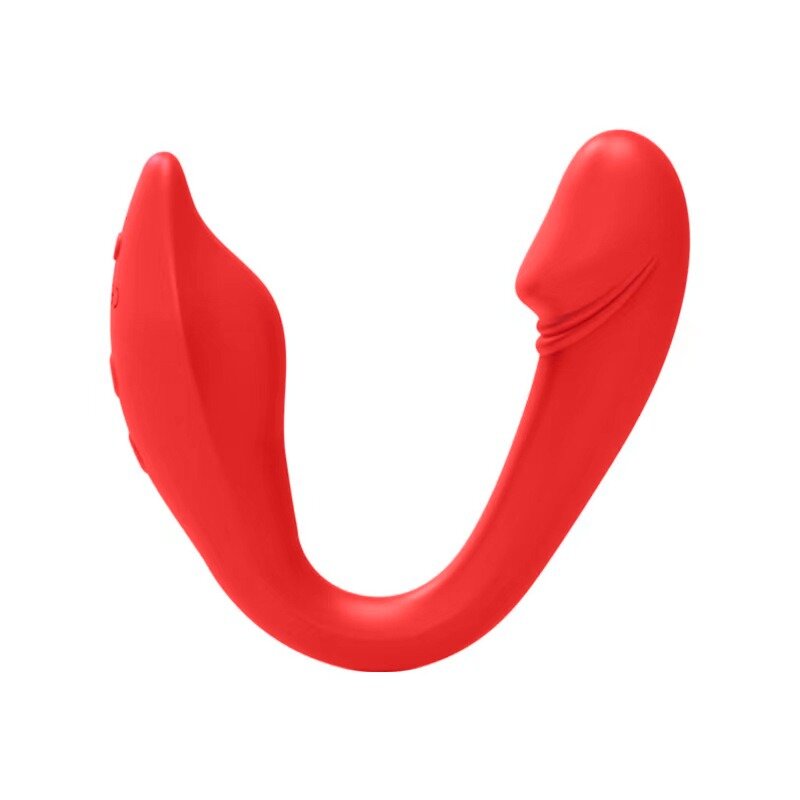 STD Stimulator Flexi Bluetooth Control Free App Silicon USB Rosu 20 cm