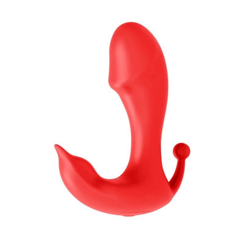 STD Stimulator Mateo Bluetooth Control Free App Silicon USB Rosu 10.5 cm