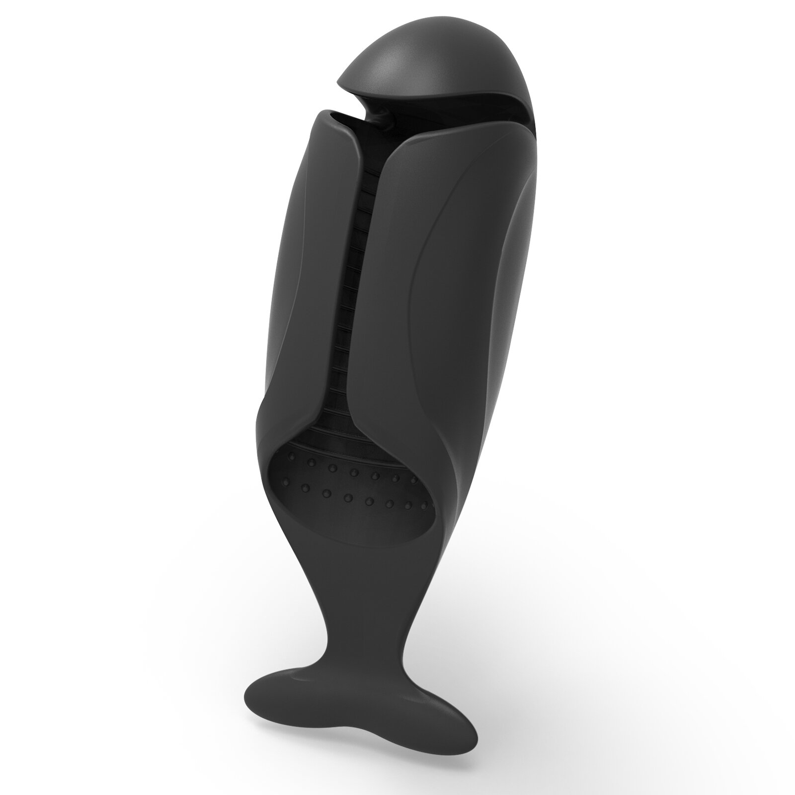 STD Stimulator Penis Hero 9 Moduri Vibratii Silicon USB Negru