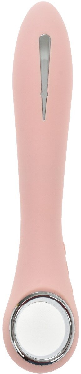 STD Vibrator Electro-Shock&Vibrations 10 Frecvente Roz Silicon USB 20 cm