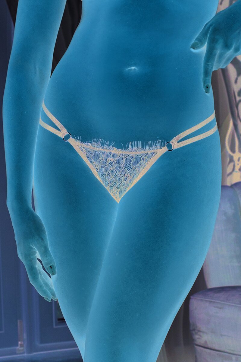 Sunspice Bikini Sexy Bretele Reglabile Negri S/M