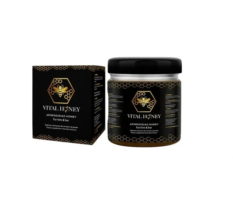  Supliment Alimentar pe Baza de Miere cu Potential Afrodisiac Unisex VITAL Honey 240 grame