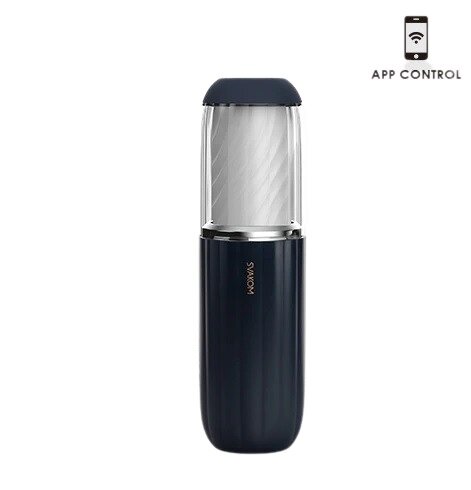 SVAKOM Masturbator Alex Neo 2 Interactive Thrusting Bluetooth Free App Control Albastru Inchis 30 cm