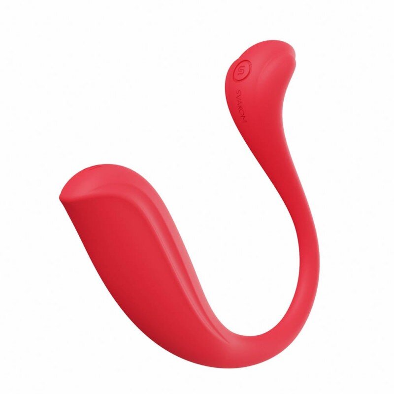 SVAKOM Vibrator Phoenix Neo 2 11 Moduri Vibratii Free App Silicon USB Rosu 15.7 cm