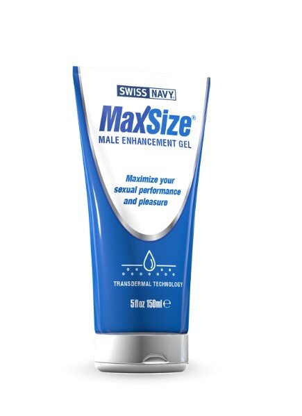 Swiss Navy Crema Max Size Transdermal Technology Performance and Pleasure for Men 150 ml