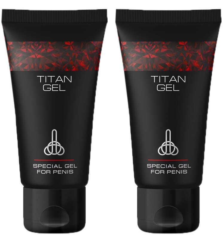 Titan Set 2 Bucati - Gel pentru Marirea Penisului 50 ml