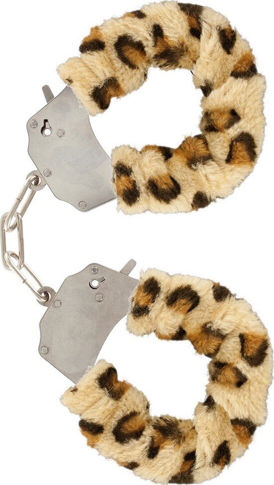 TOY JOY Catuse Metalice cu plus Leopard