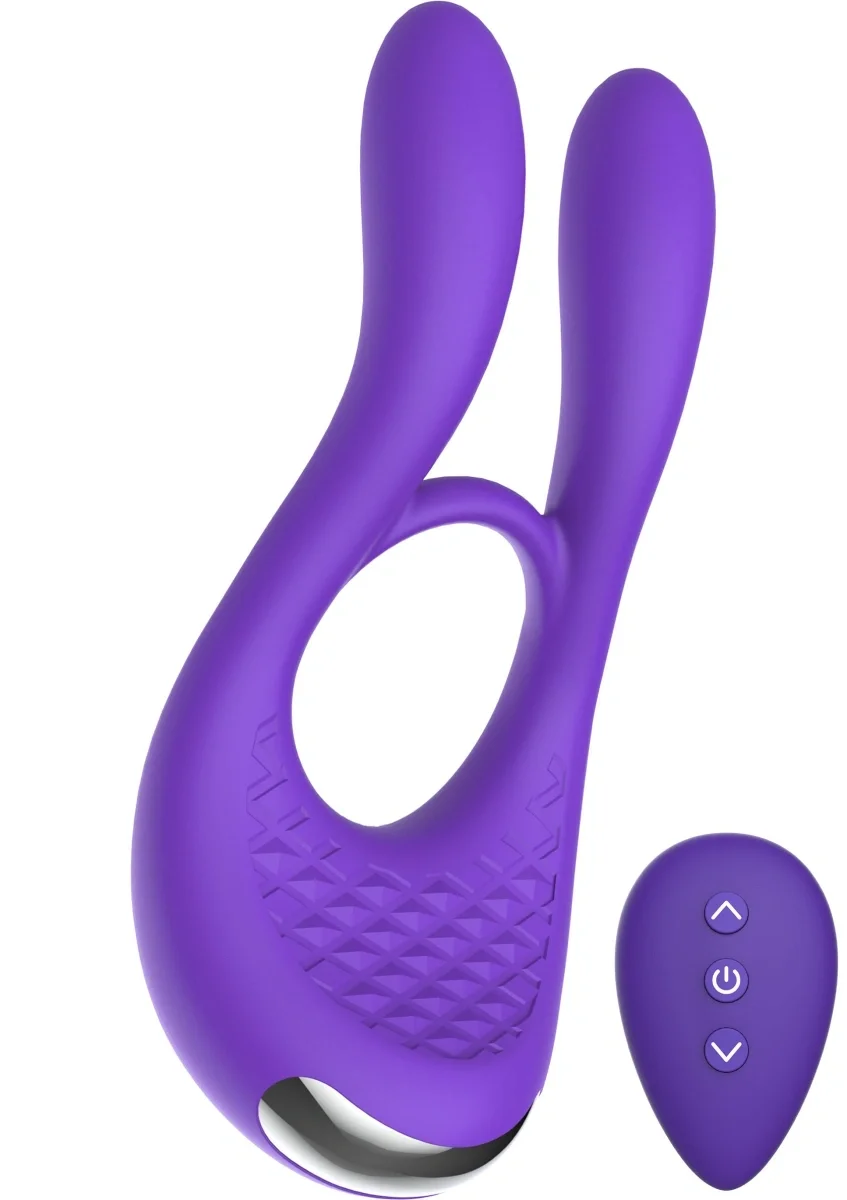 TOY JOY Inel de Penis Joy Ride To Paradise Remote Control 7 Moduri Vibratii Silicon USB Mov