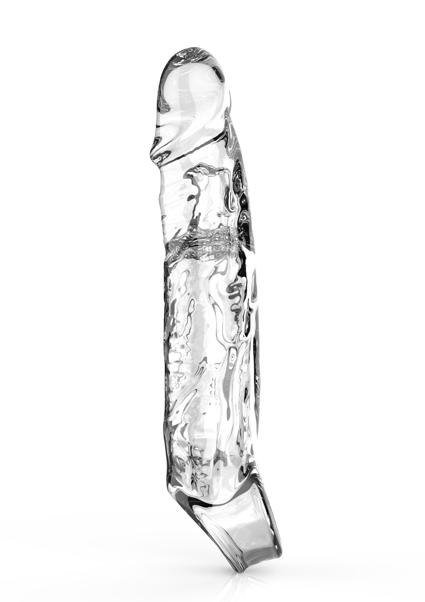 TOY JOY Prelungitor Penis Extension Sleeve Large Clear