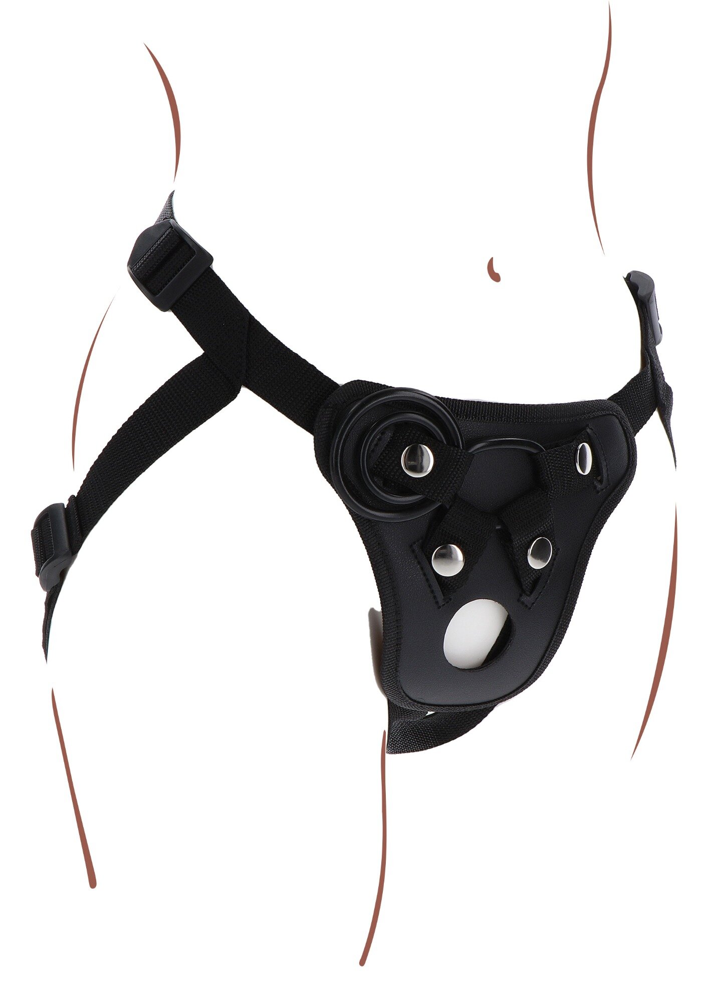 TOY JOY Strap-on Pleasure Harness Get Real