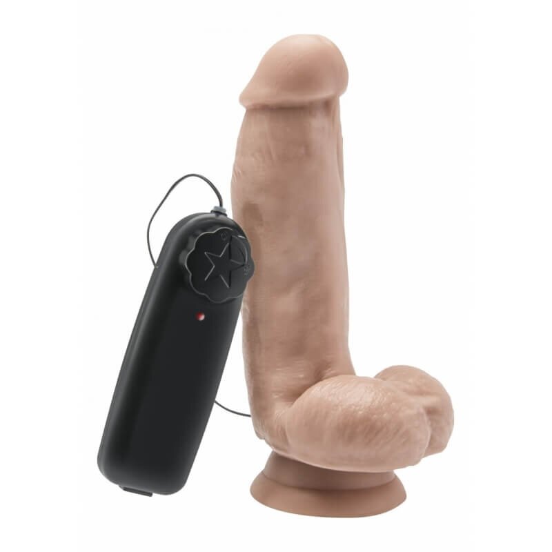 TOY JOY Vibrator Get Real Natural 18 cm