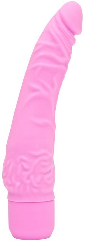 TOY JOY Vibrator Realist Slim Silicon Roz 21 cm