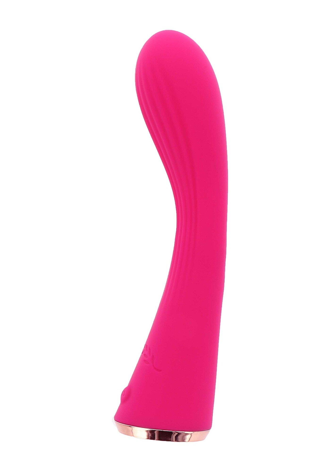 TOY JOY Vibrator Rose Silicon Dubla Densitate 9 Moduri Vibratii&3 Intensitati Viteza USB Roz 17.5 cm
