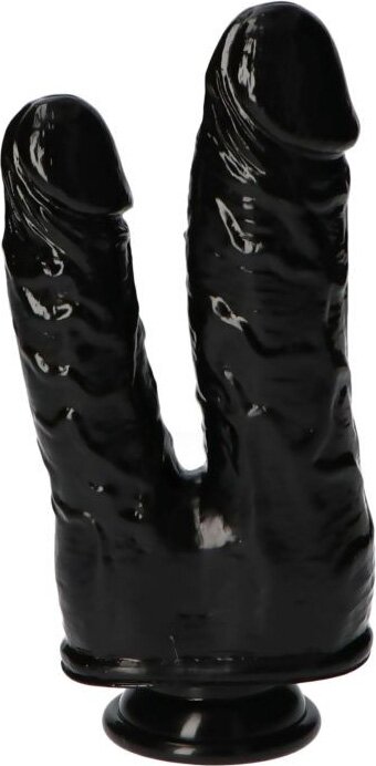 TOYZ4LOVERS Dildo Dublu Italian Cock Black 21 cm