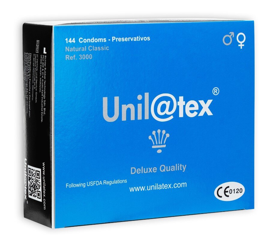 Unilatex 144 Prezervative Latex Fara Aroma