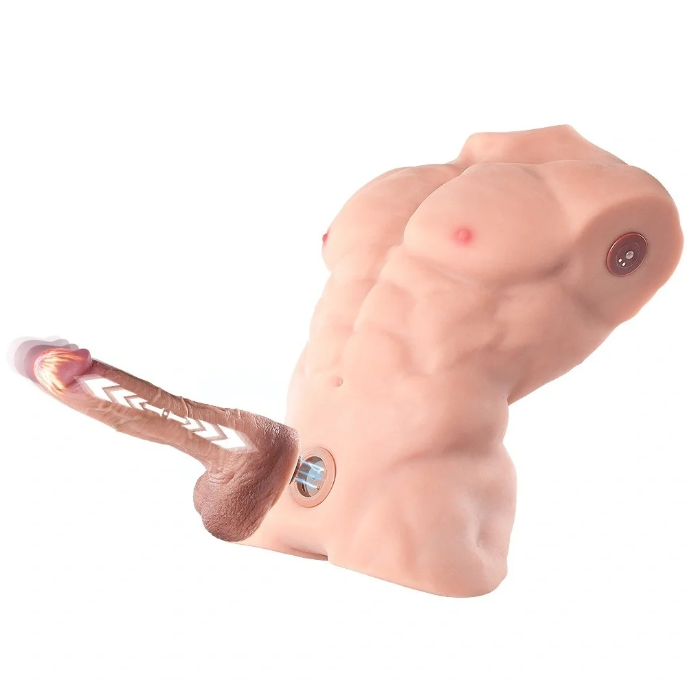 XISE Masturbator Fitter cu Penis Control prin Aplicatie Mobila 10 Moduri USB Magnetic Natural 11.5 kg