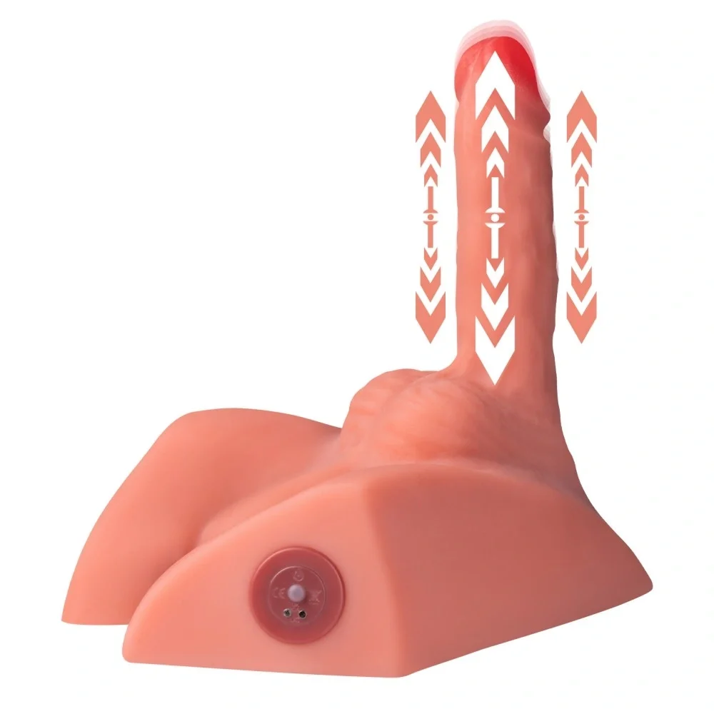 XISE Masturbator Michael Ass&Dildo 7 Moduri Impingere si Vibratii SuperSkin USB Natural 2.6 kg