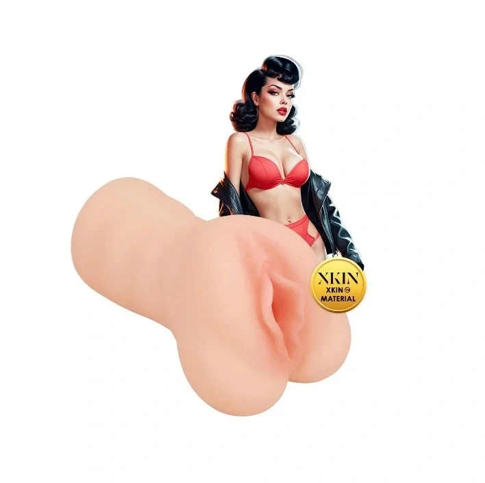 XKIN Masturbator Greaser Girl Misty Muffburner TPE Natural 12 cm