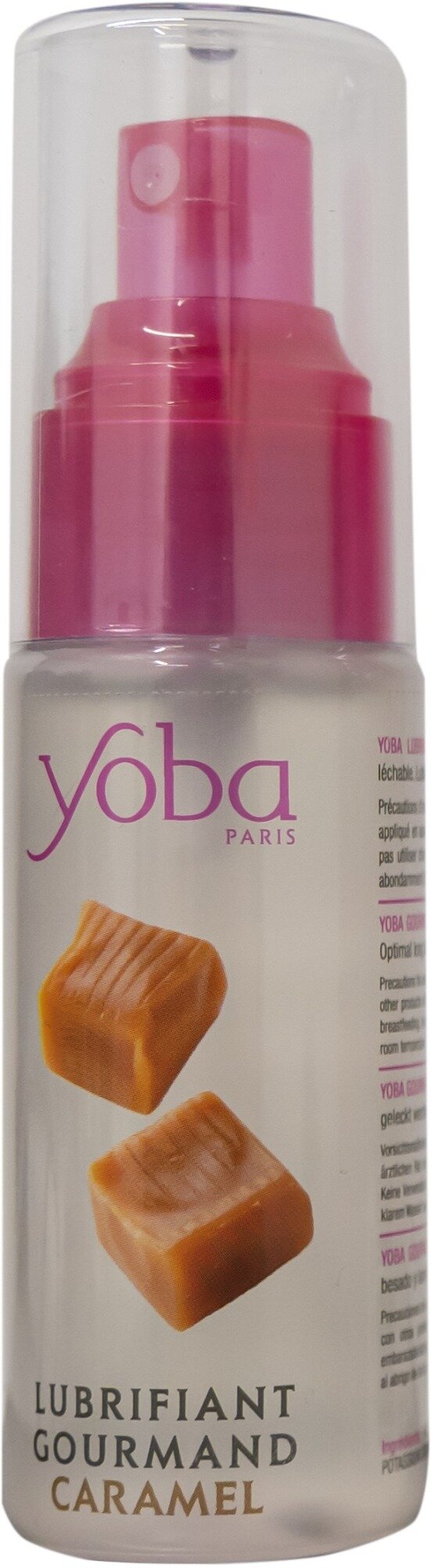 Yoba Lubrifiant pe Baza de Apa Aroma Caramel 50 ml