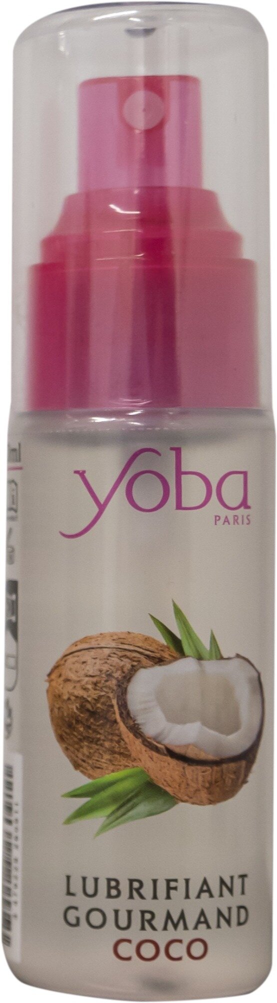 Yoba Lubrifiant pe Baza de Apa Aroma Cocos 50 ml