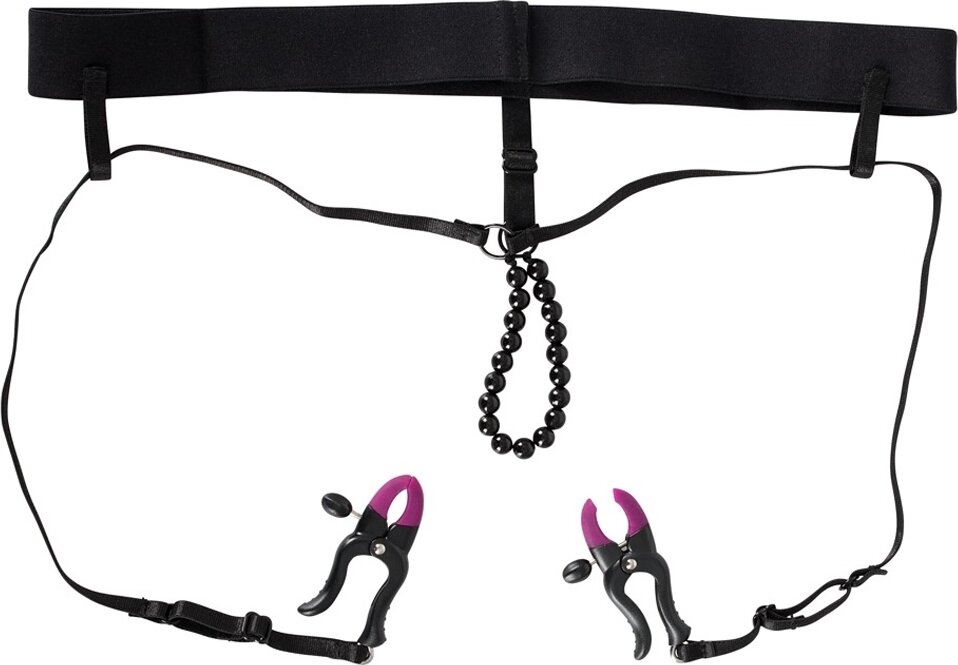 YOU2TOYS Bikini String Bad Kitty cu cleme