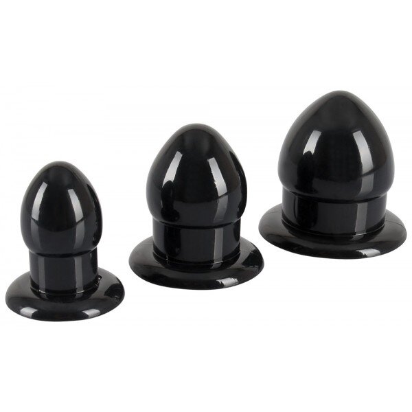 YOU2TOYS Kit Anal Stretching Plug PVC Black