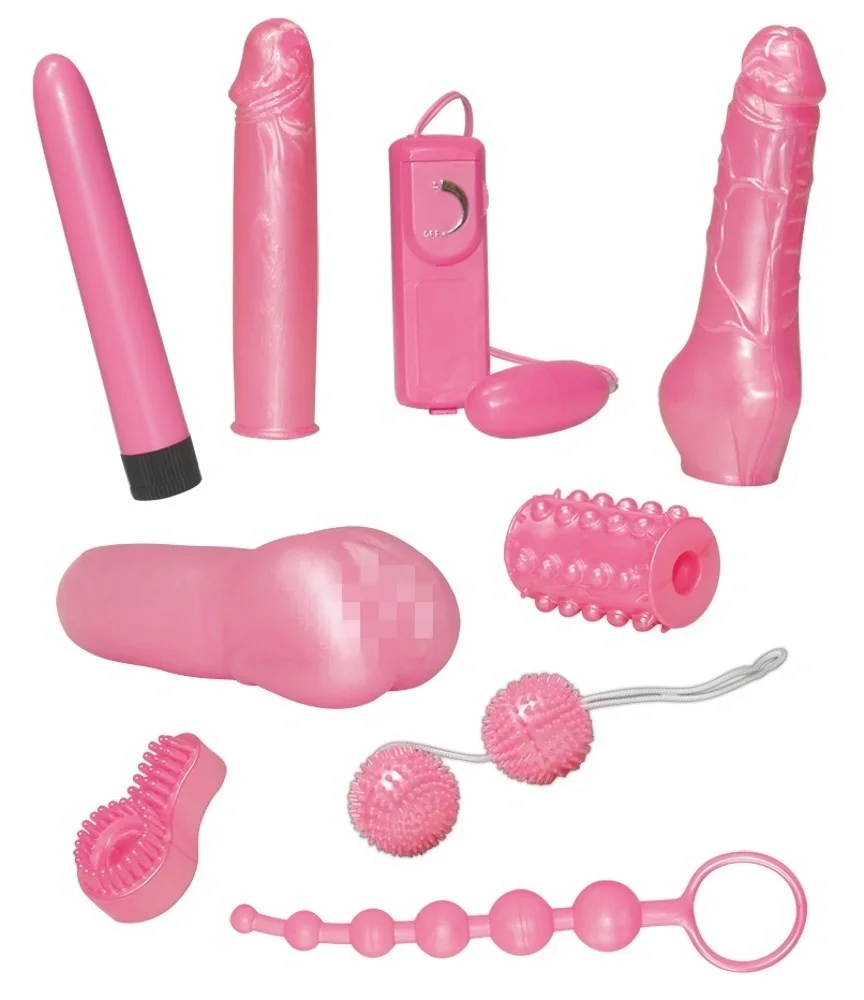 YOU2TOYS Set de 9 Jucarii Sexuale Candy Toy Roz
