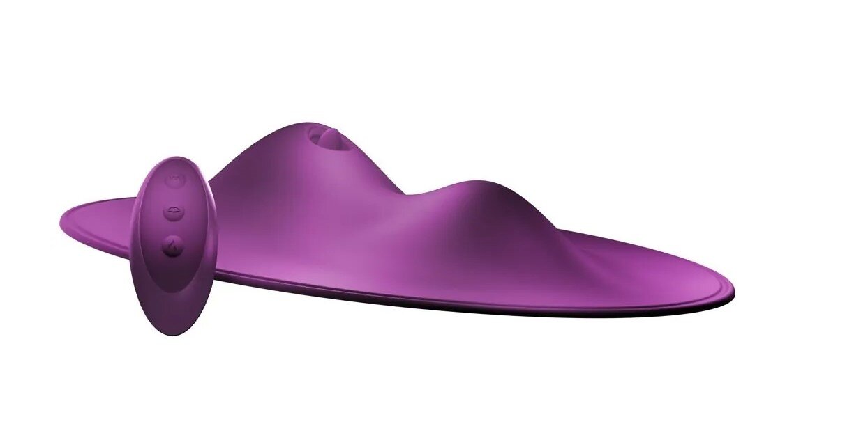 YOU2TOYS Stimulator Vibepad2 Licking Remote Control 7 Moduri Vibratii Incalzire Silicon USB Mov