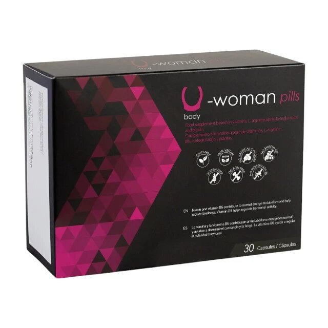 500 Cosmetics Capsule U-Woman Pills pentru stimularea libidoului feminin și intensificarea plăcerii sexuale 30 buc