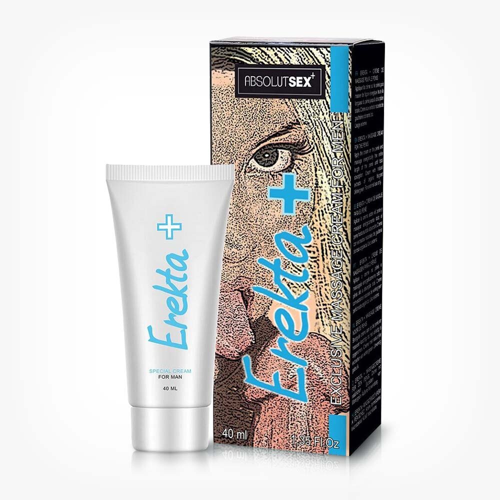 ABSOLUTSEX Cremă RUF Erekta Plus+ pentru bărbați susține erecțiile puternice și ajută la întârzierea ejaculării 40 ml