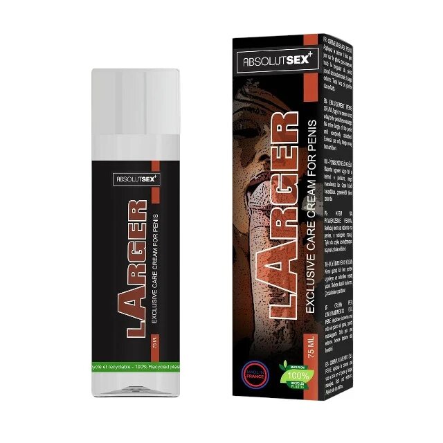 ABSOLUTSEX Crema Ruf - Larger pentru potenta erectii puternice intarzierea ejacularii si marire penis 75 ml