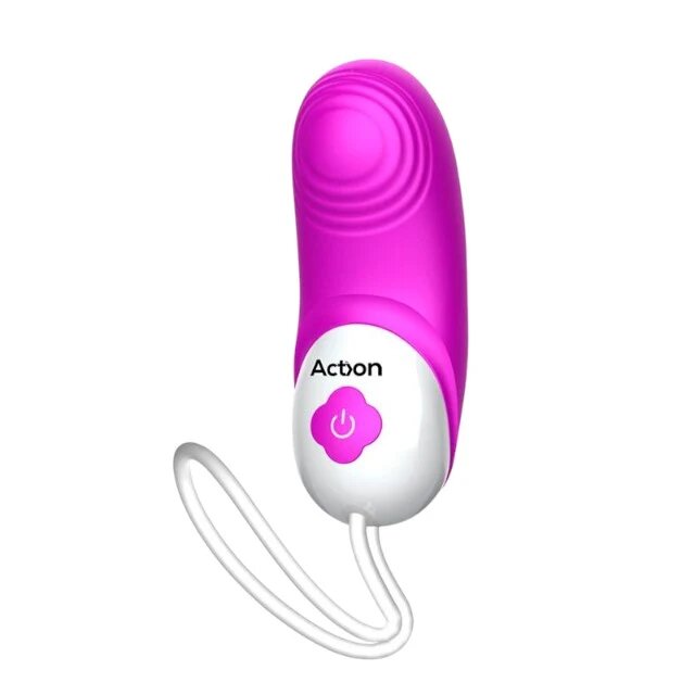ACTION Stimulator DOUBLE No. Thirteen pentru clitoris și punctul G 10 funcții de pulsație 10 funcții de vibrație roz cu alb