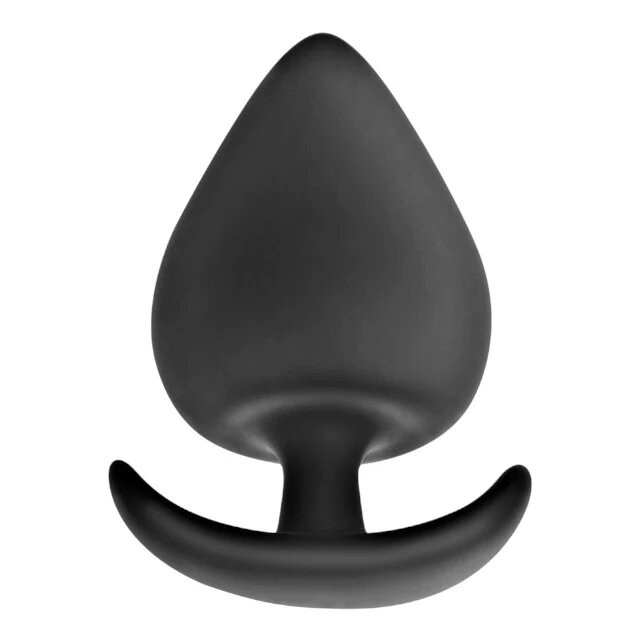 ADDICTED TOYS Plug anal Anal Plug XL lungime 9.5 cm diametru 5.1 cm din silicon negru (mare)