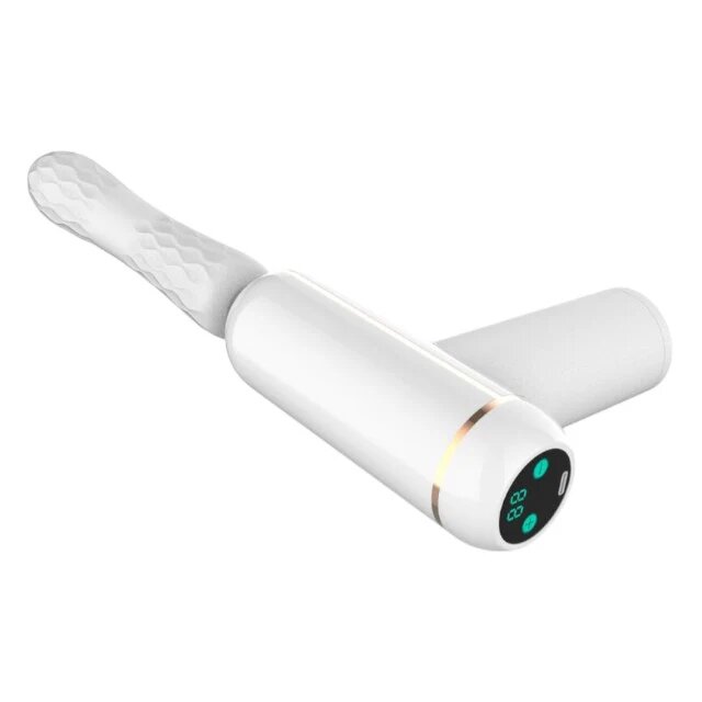 ARMONY Mașină de sex Fking Machine cu 32 de moduri de vibrație din silicon și ABS culoare alb
